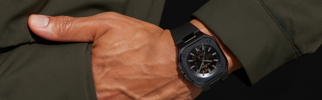 柏萊士BELL&ROSS BR-05 Skeleton Phantom Ceramic 鏤空限量腕錶