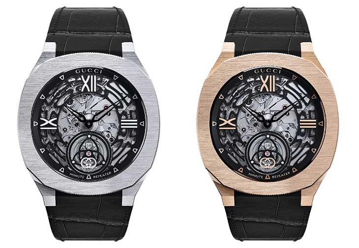 Gucci 25H三問報時陀飛輪