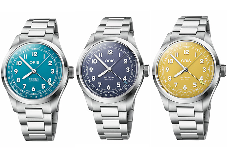 豪利時ORIS大錶冠指針日曆腕錶