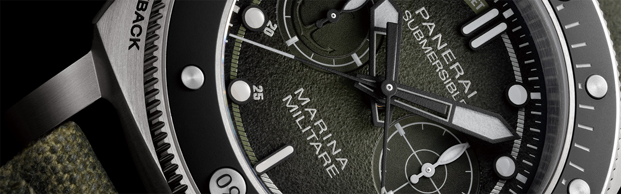 PANERAI沛納海Submersible Chrono Marina Militare體驗版腕錶