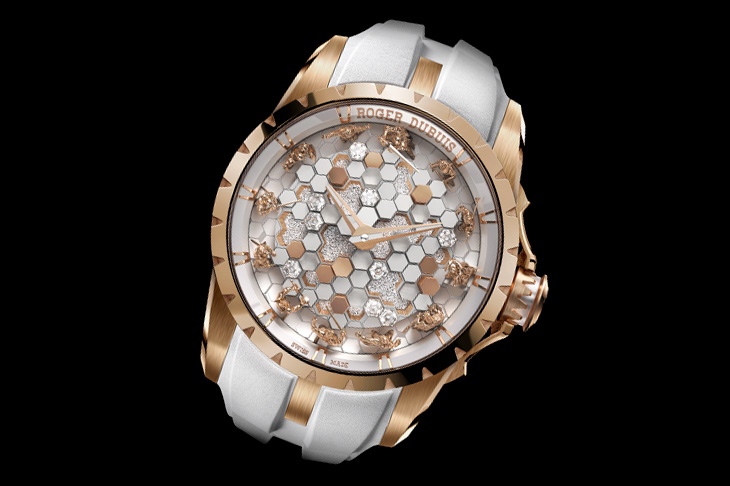 「水晶宮殿」面盤   ROGER DUBUIS圓桌騎士系列魔法師梅林限量腕錶