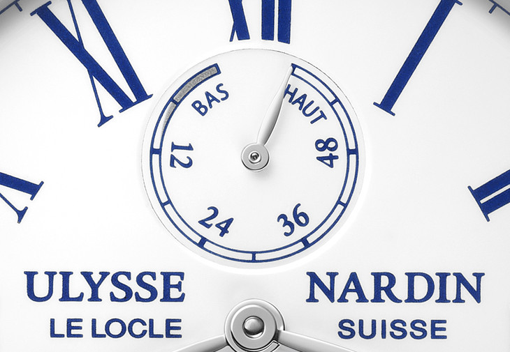 雅典航海系列領航者大明火琺瑯陀飛輪腕錶