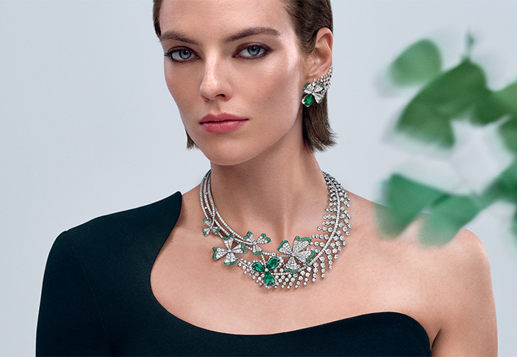 CHAUMET「Jewels by Nature」珠寶系列Clover and Fern四葉幸運草與蕨葉