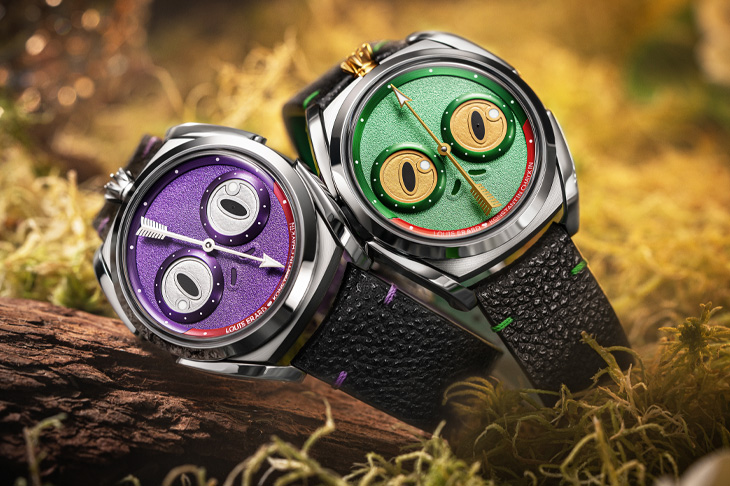 準備好親吻青蛙公主了 嗎？ LOUIS ERARD × Konstantin Chaykin Unfrogettable鈦金屬自動腕錶