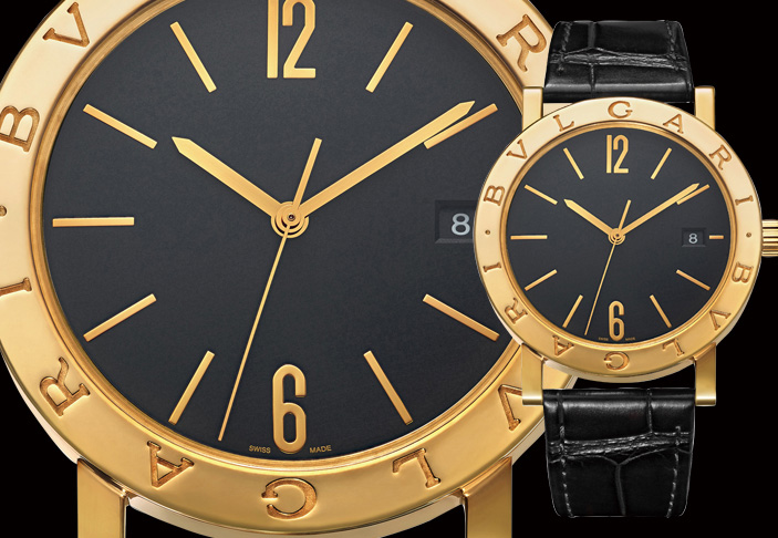寶格麗BVLGARI Bulgari Bulgari 黃K金腕錶