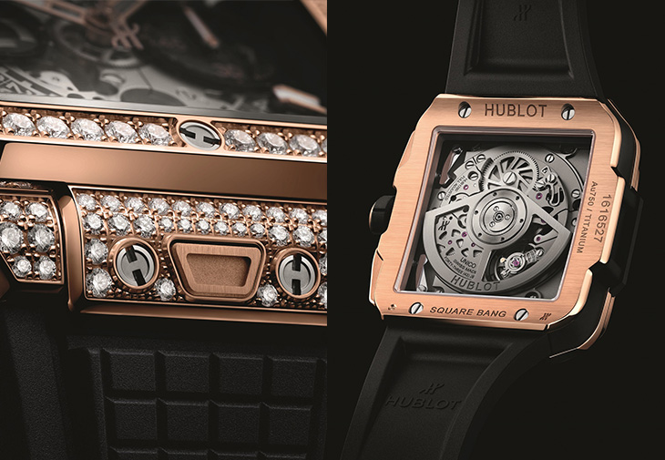 宇舶HUBLOT Square Bang Unico計時碼錶