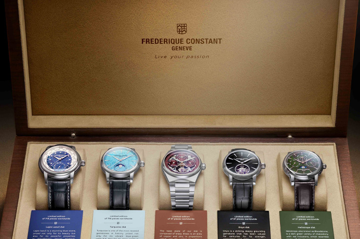 康斯登FREDERIQUE CONSTANT「The Elements Collection」年度限量紀念禮盒