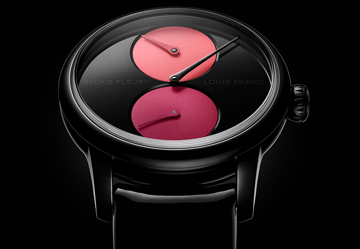 Le Régulateur LOUIS ERARD X Sylvie Fleury 彩妝盒聯名款腕錶
