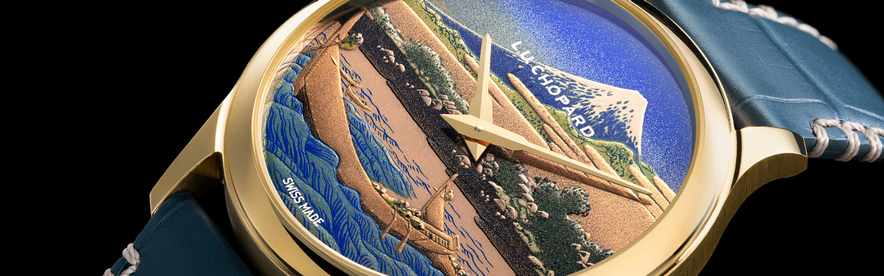 CHOPARD蕭邦錶L.U.C XP Urushi Ukiyo-e 富士山限量腕錶