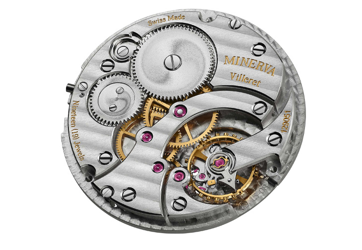 MONTBLANC萬寶龍Minerva系列The Unveiled Crownless無錶冠腕錶