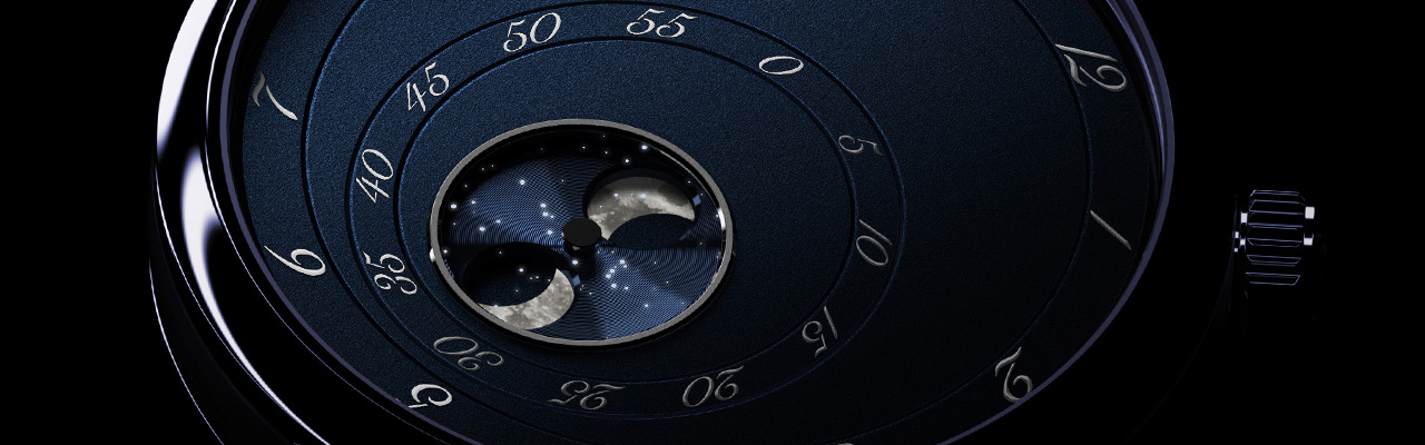 TRILOBE Les Matinaux系列L’Heure Exquise月相腕錶