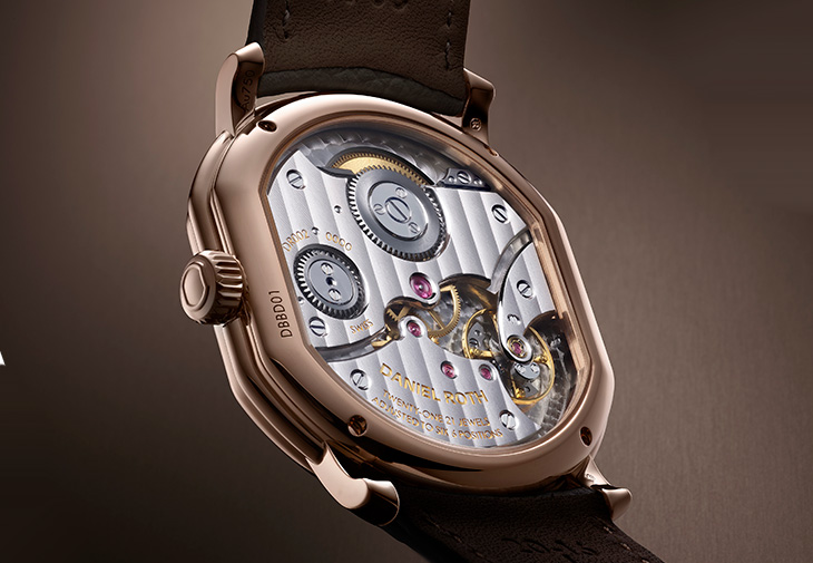 DANIEL ROTH Extra Plat Rose Gold腕錶