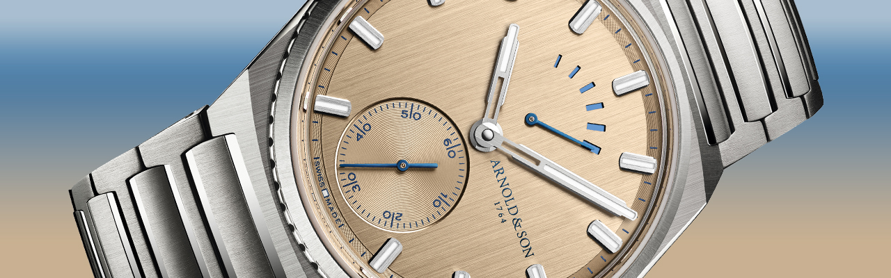 ARNOLD&SON亞諾表Longitude Titanium航海家鈦金屬腕錶