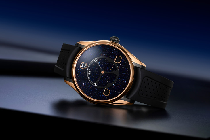 H. MOSER & CIE.開拓者十週年 首款 Pioneer Flying Hours衛星跳時腕錶