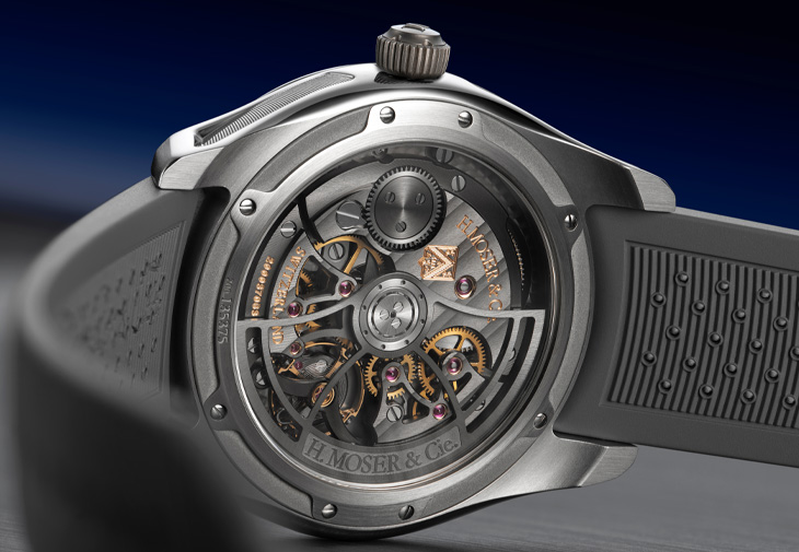 H. MOSER & CIE.亨利慕時Pioneer開拓者系列Flying Hours衛星跳時腕錶