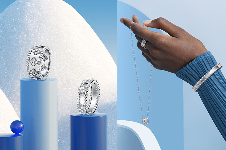梵克雅寶VAN CLEEF & ARPELS Perlée系列 攜手法國藝術家Arthur Hoffner營造出迷人冬日氛圍