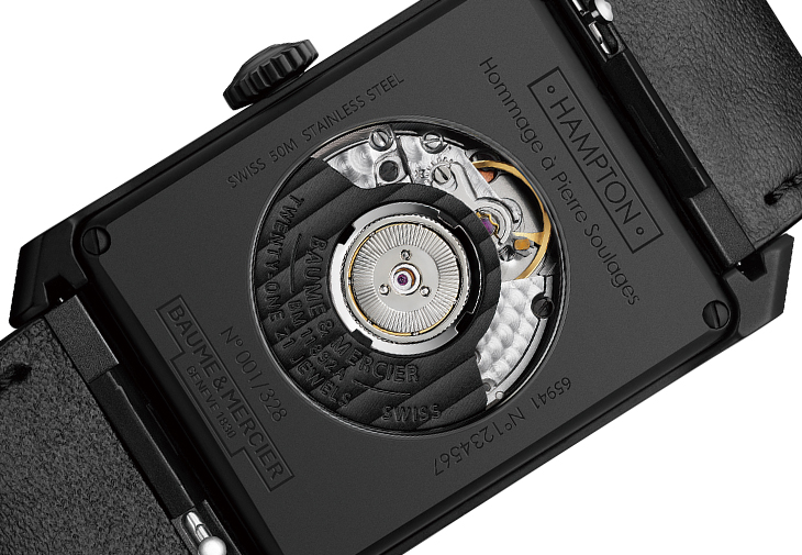 BAUME & MERCIER Hampton Polyptyque–Musée Soulages十週年特別版