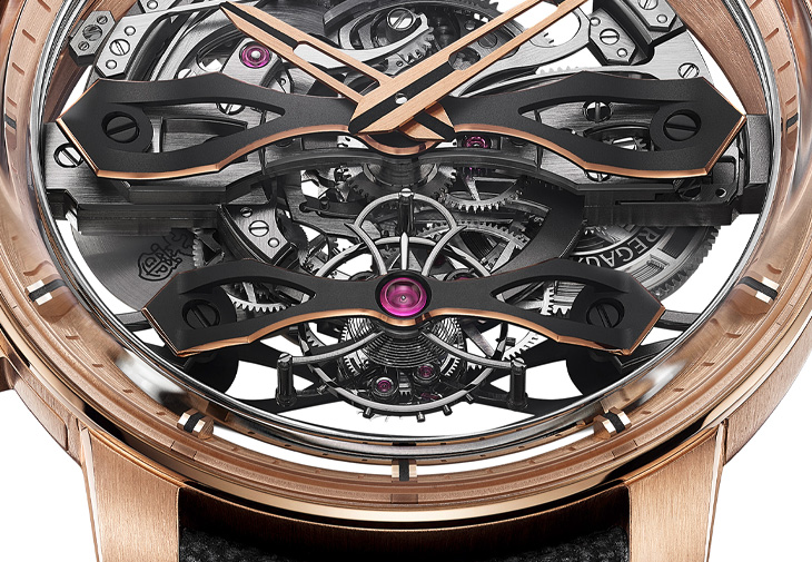 GP芝柏表GIRARD-PERREGAUX三飛橋三問報時陀飛輪腕錶