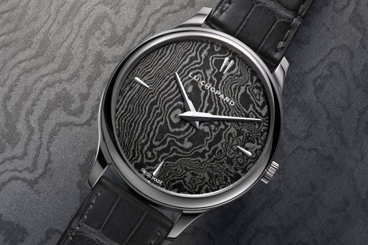 以大馬士革鋼致敬日本刀藝術／蕭邦L.U.C XP Nihontō