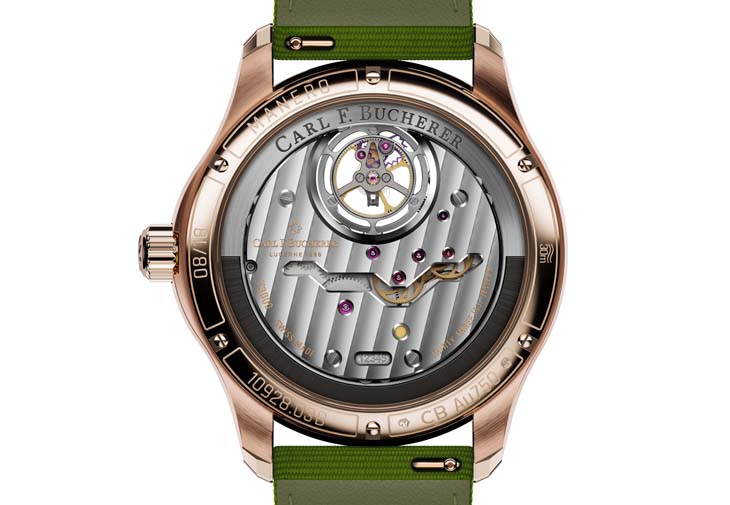 寶齊萊 限量版 馬利龍雙外緣陀飛輪腕錶 CARL F. BUCHERER