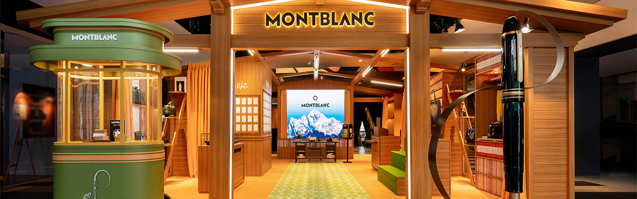 萬寶龍MONTBLANC大師傑作系列百週年雪山木屋期間限定店