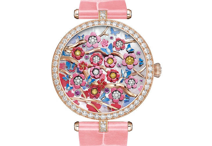 VAN CLEEF & ARPELS梵克雅寶Lady Arpels Heures Florales Cerisier