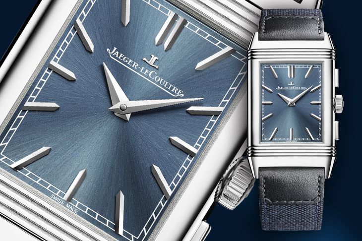 積家Reverso Tribute Chronograph翻轉系列計時腕錶 方形計時機芯的重生