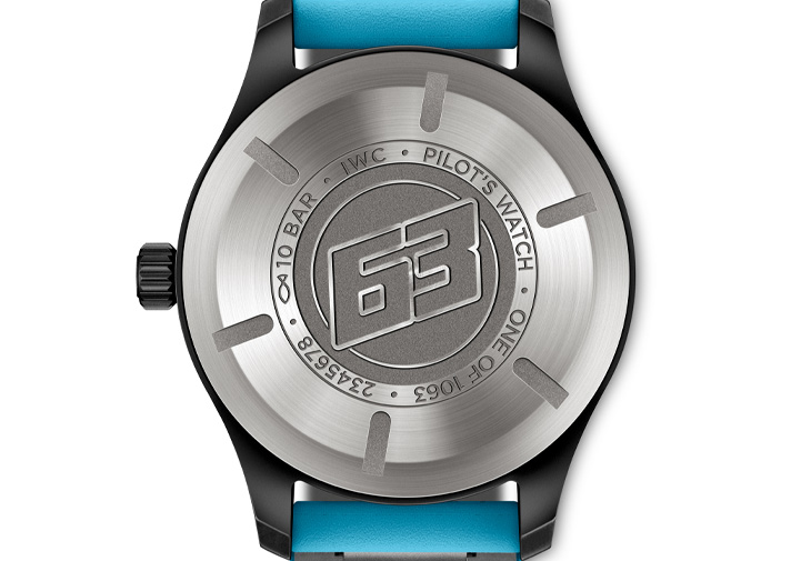 萬國錶IWC飛行員聯名限量腕錶41「George Russell」