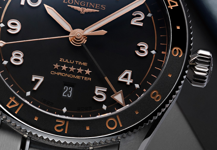 浪琴表LONGINES Spirit先行者系列世界時區100週年紀念不鏽鋼腕錶