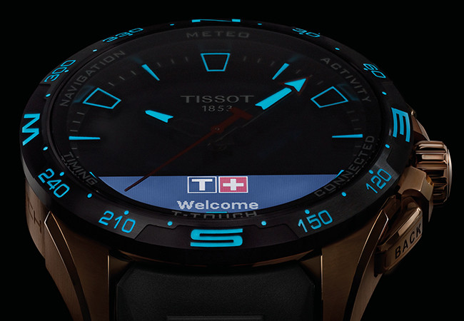 天梭表T-Touch系列太陽能智慧腕錶