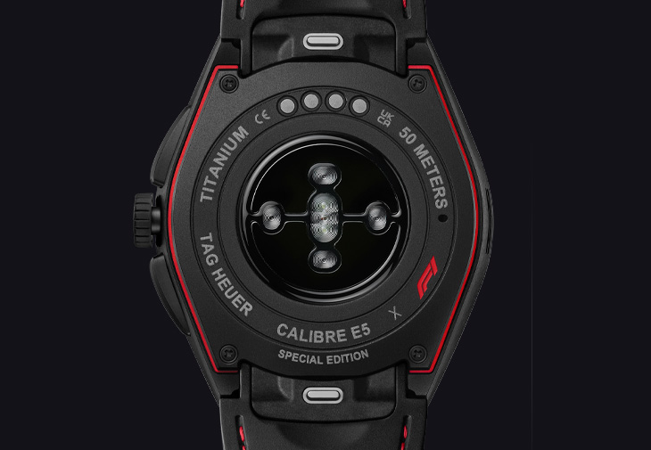 TAG Heuer泰格豪雅Connected Calibre E5智能腕錶45毫米Formula 1特別版