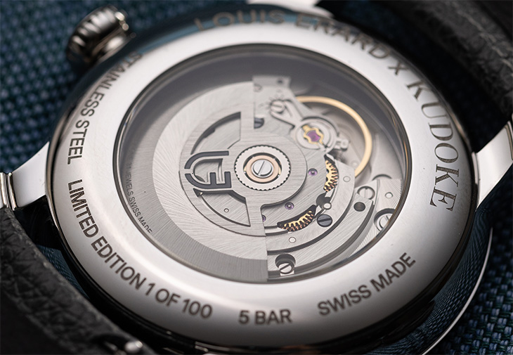 LOUIS ERARD Le Régulateur Louis Erard x Kudoke