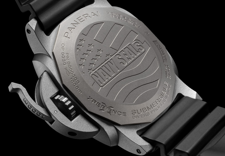 PANERAI沛納海 Submersible Navy SEALs Afniotech™ 鉿金屬體驗版腕錶 PAM01089