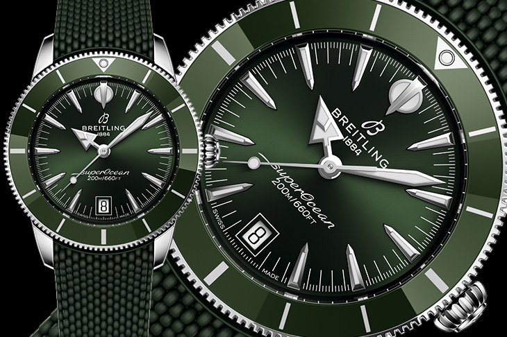 BREITLING百年靈Superocean Heritage 40自動腕錶