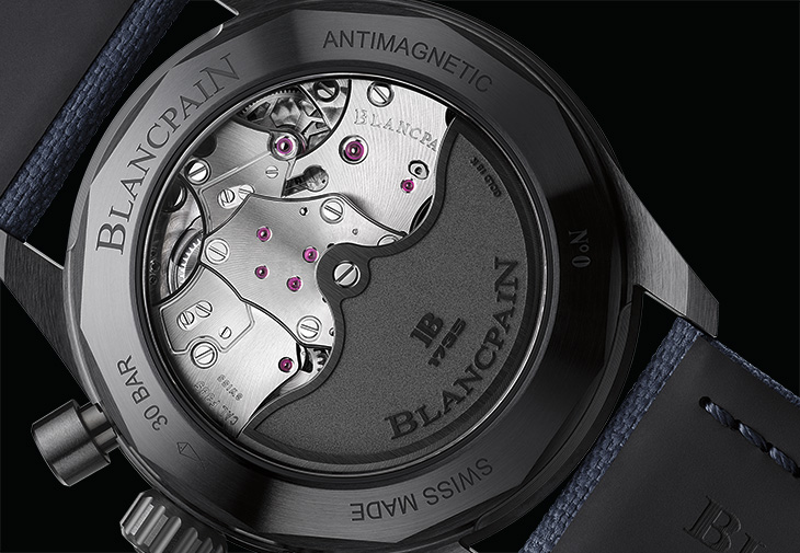 寶珀BLANCPAIN五十噚深潛器飛返計時碼錶