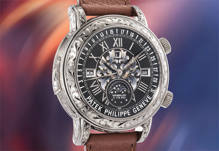 百達翡麗PATEK PHILIPPE Sky Moon Tourbillon Ref. 6002G-010