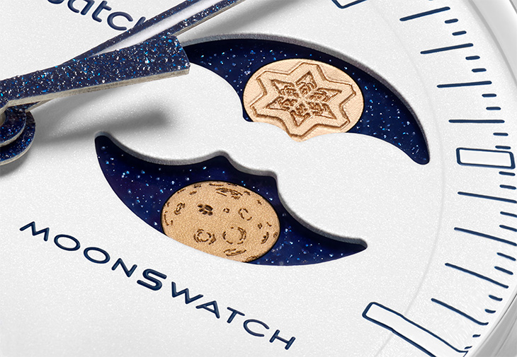 SWATCH Mission to Earthphase Moonshine Gold Cold Moon