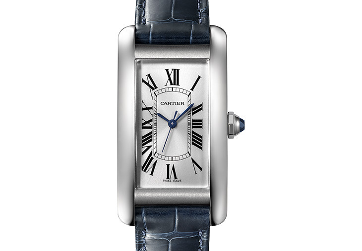 卡地亞CARTIER Tank Américaine不鏽鋼腕錶
