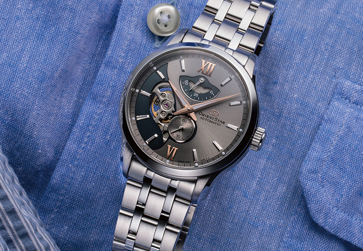 ORIENT STAR Layered Skeleton鏤空系列腕錶RE-AV0B09N