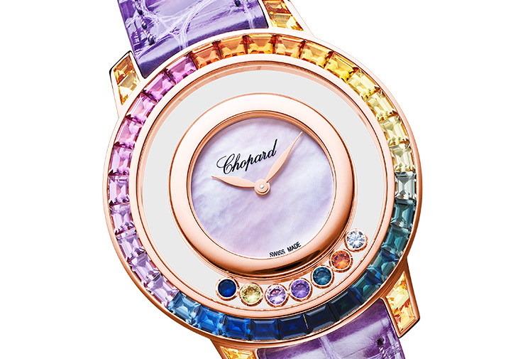 CHOPARD蕭邦錶Happy Diamonds Rainbow系列腕錶