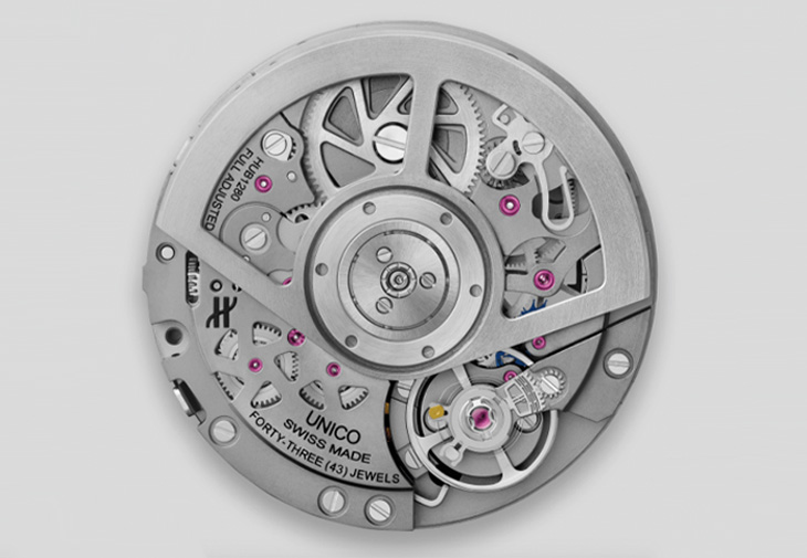 HUBLOT宇舶Big Bang Unico湖水藍寶石計時碼錶