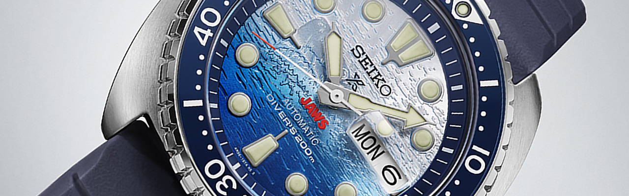 SEIKO精工SEIKO Prospex X《JAWS》50週年限量紀念錶款