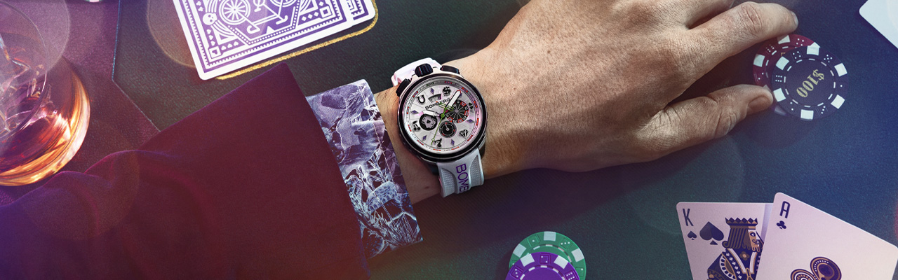 BOMBERG炸彈錶Bolt-68 Casino賭場系列計時腕錶