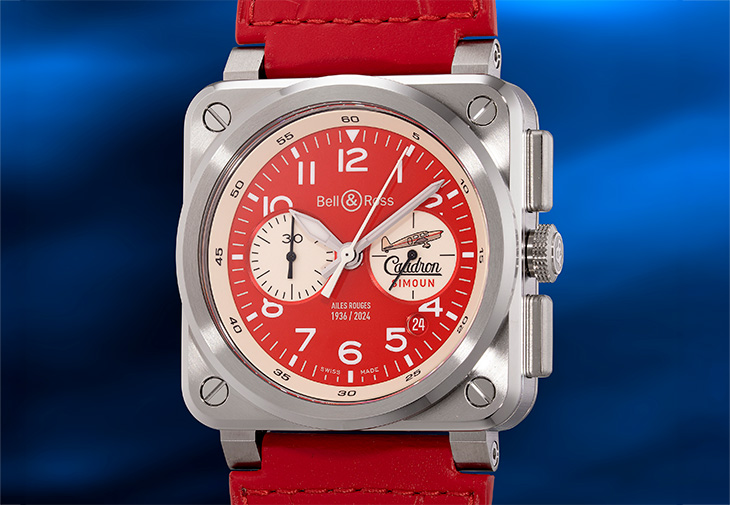 柏萊士BELL & ROSS BR03-94 Chrono Ailes Rouges