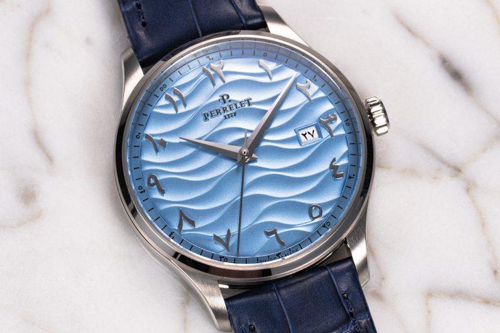 沙漠文明新視角／沛力錶Weekend系列Arctic Dunes蒼域之丘大三針腕錶