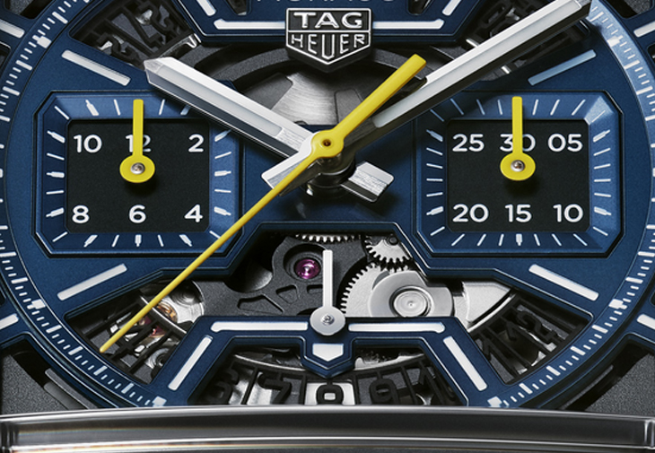 TAG HEUER泰格豪雅Monaco Dark Blue計時碼錶