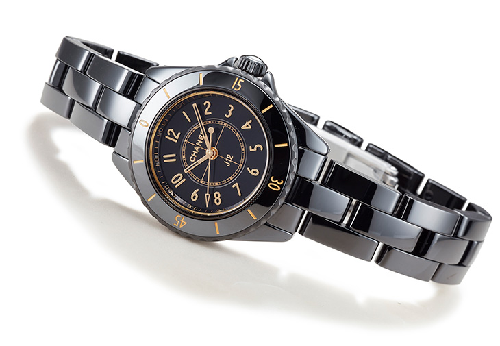 CHANEL香奈兒J12 Golden Black