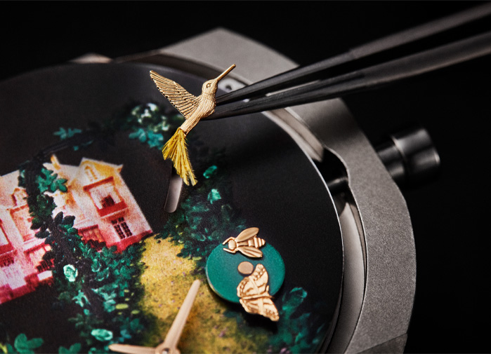 DIOR迪奧Grand Soir Automate「La Roseraie」系列高級腕錶