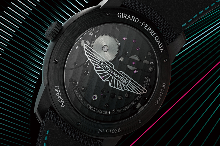 芝柏表GIRARD-PERREGAUX雙飛橋腕錶奧斯頓·馬丁限量款