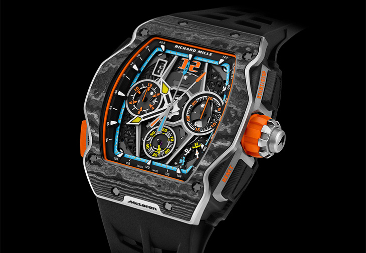 RICHARD MILLE RM 65-01 McLaren W1⾃動上鍊雙秒追針計時碼錶